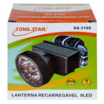 SS-3109 Lanterna de Cabeça de Led - Marca Song Star - 9 Leds - 110/220 Volts