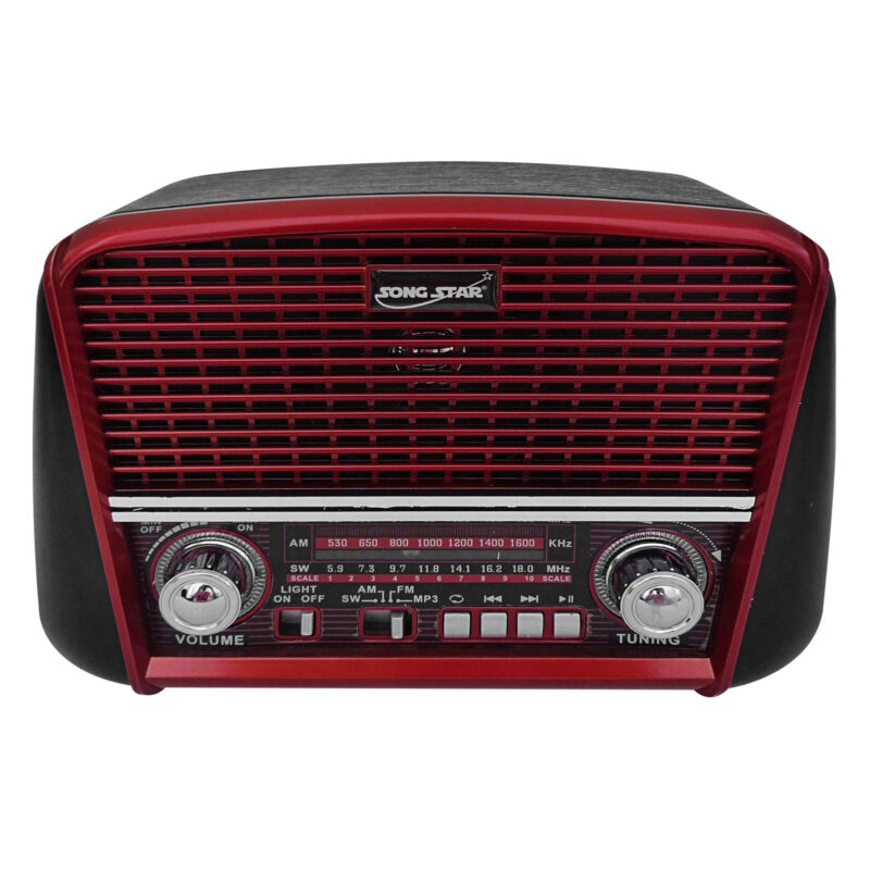 SS-2258 BT Rádio Portátil com Bluetooth - Marca Song Star