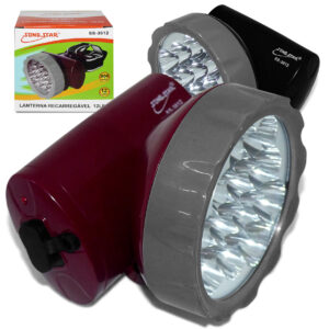 SS-3012 Lanterna de Cabeça de Led - Marca Song Star - 12 Leds - 110/220 Volts